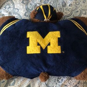 University of Michigan pillow pet